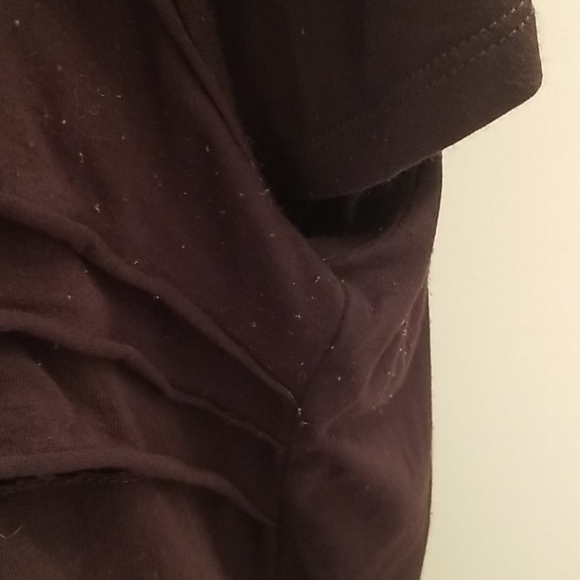 2/$11 🎉Black tiered short sleeve top! Sz XL - Picture 11 of 11